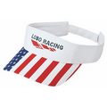 Cotton Twill US Flag Visor